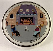 Barattolo porta caramelle Villeroy & Boch Naif 4" con coperchio firmato Laplaub5 Lussemburgo