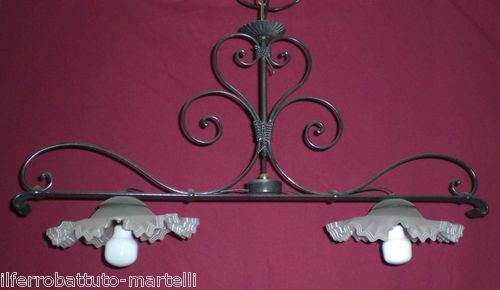 Lampadario bilancia ferro - lampadario,