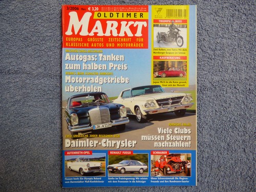 Oldtimer markt 2006 daimler - 3/2006,