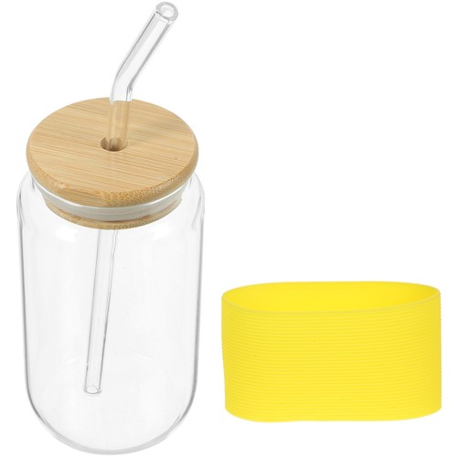 Bicchiere con cannuccia - con,