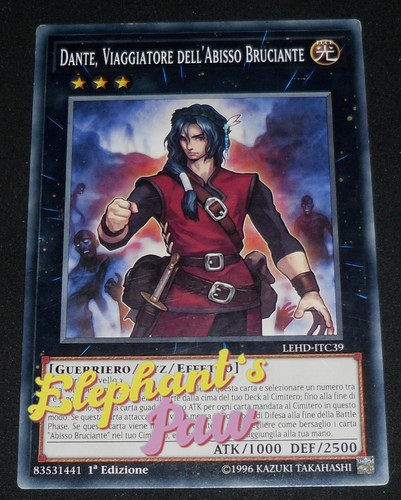 Yugioh dante viaggiatore - -,