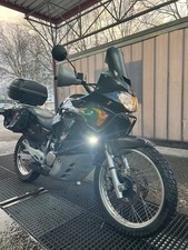 honda transalp 650 cupolino predator per riduzione turbolenze con supporto gps 