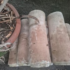 Pluviale tubo in terracotta 55x20 artigianale