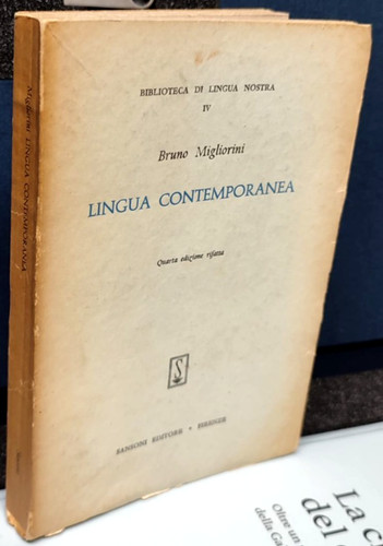 Bruno migliorini lingua - migliorini,