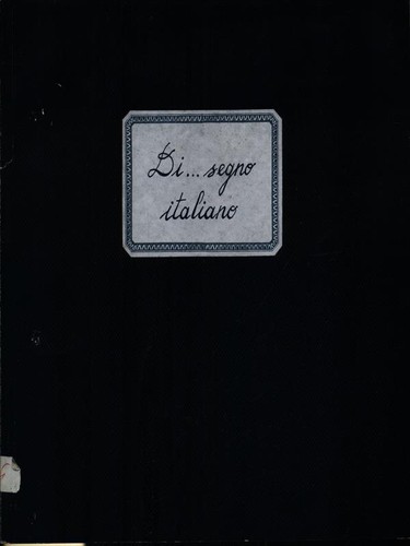 Segno italiano prima - di…segno,