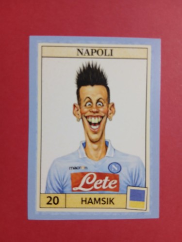Figurina caricatura calciatori - figurina,