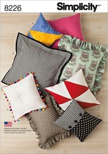 Simplicity 8226 Facile Cuscini