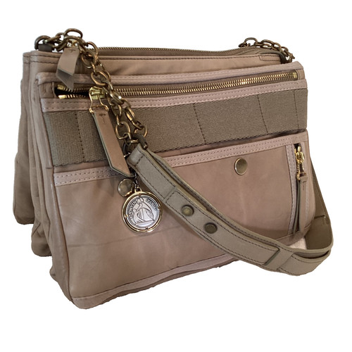 Borsa tracolla lanvin beige - lanvin,