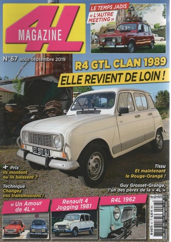 Magazine renault 4 gtl - magazine,
