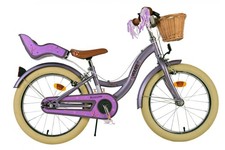 Bicicletta per bambini Volare Blossom - bambina - 18 pollici - viola - freni a due mani