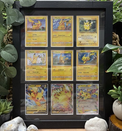 Pikachu framed collection - pikachu,