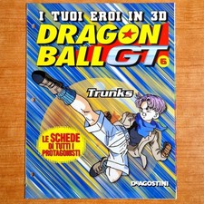 Fascicolo #6 TRUNKS Schede I Tuoi Eroi In 3D DRAGON BALL GT De Agostini 2001