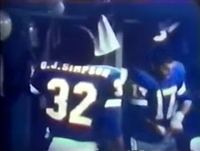 O J Simpson #32 Buffalo Bills