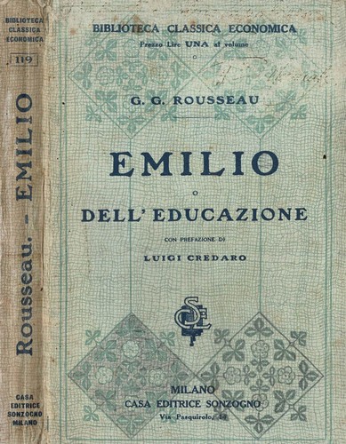 Emilio dell educazione g - emilio, .