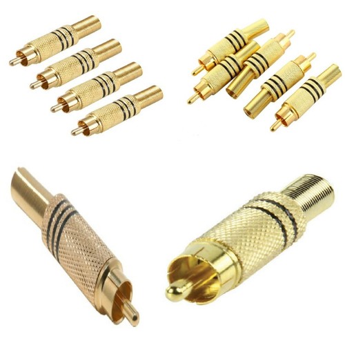 Connettore rca maschio - rca,