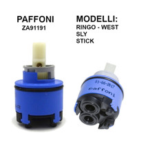 Cartuccia ricambio Paffoni ZA91191 Cartuccia originale per miscelatori ø 35 mm