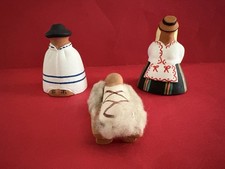 Presepe  caratteristico Isole Canarie Spagna in terracotta Dipinta