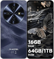 C5 Smartphone 2025-16GB+64GB/1TB Telefono Cellulare, 6.52" HD Cellulare, 5000Mah