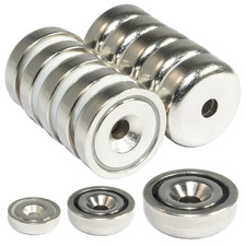 Magneti al neodimio con foro