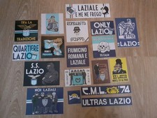 LOTTO 18 ADESIVI STICKERS ULTRAS LAZIO CURVA NORD.