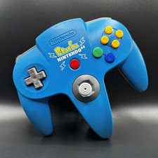 NINTENDO 64 N64 - CONTROLLER POKEMON PIKACHU - BLU BLUE EDITION