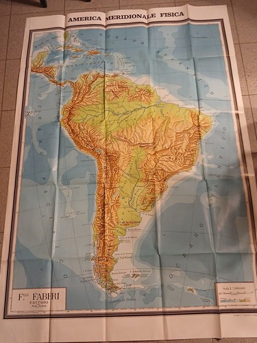 Carta geografica america - carta,