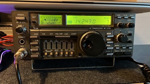 Icom 735 radio - icom,