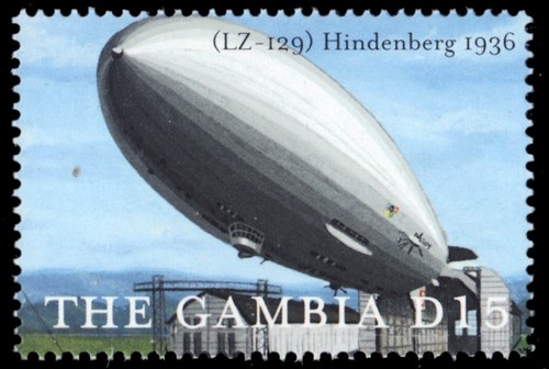 Gambia 2245c zeppelin - 2245c, 100°