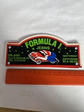 Adesivo negozio Jeans Milano Formula 1