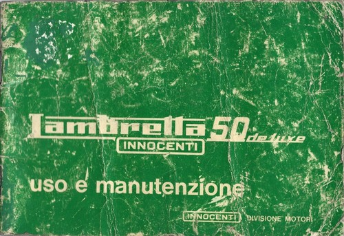 Innocenti lambretta luxe - 50, de