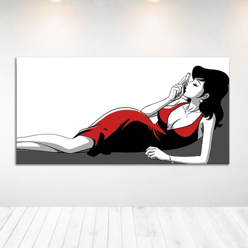 Quadro dipinto mano - mano, su