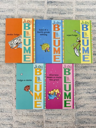 Judy blume fudge set - judy,