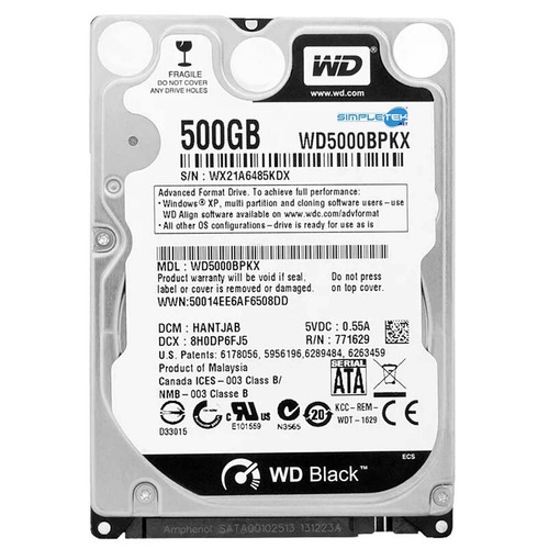 Black wd5000bpkx 500gb 5 - wd,