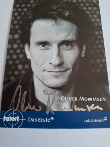 Cartolina autografa oliver - cartolina,