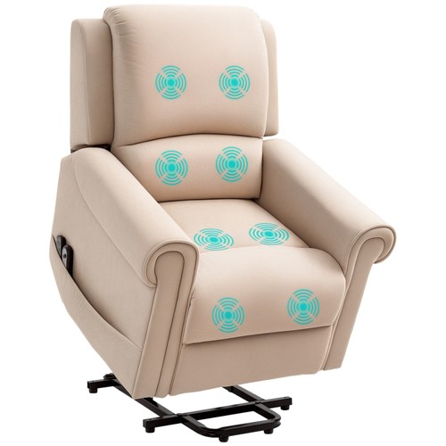 Homcom poltrona alzapersona - poltrona,