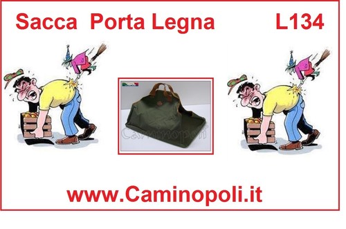 Portalegna tela camino - portalegna, da