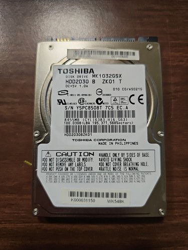 Toshiba hard disk - hard, interno