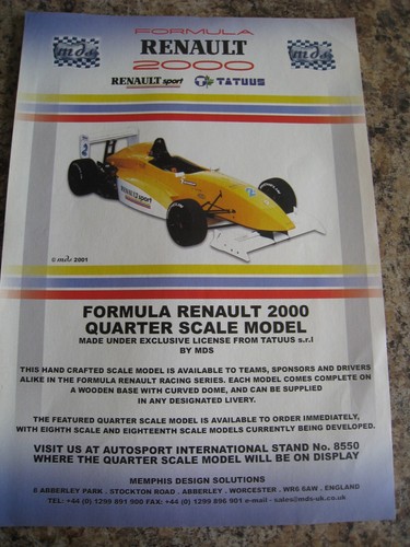 Formula renault 2000 quarter - renault,
