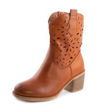 Stivali donna traforati texani
