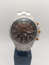 Orologio Breil Chrono Gent TW1838 46mm Uomo Acciaio Cronografo Marrone €229