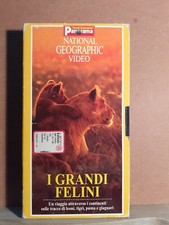 I grandi felini - vhs, i