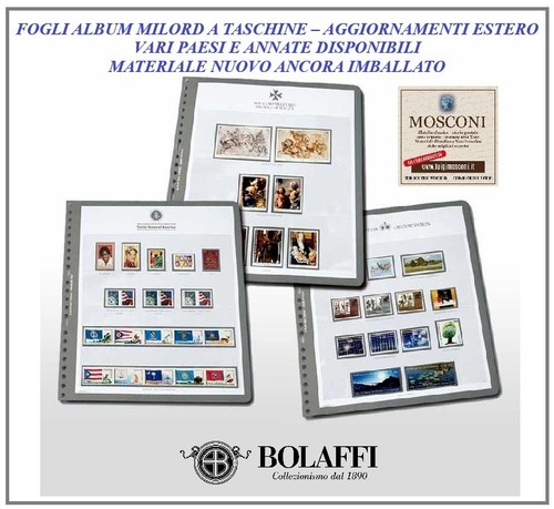 Bolaffi fogli milord a - -,