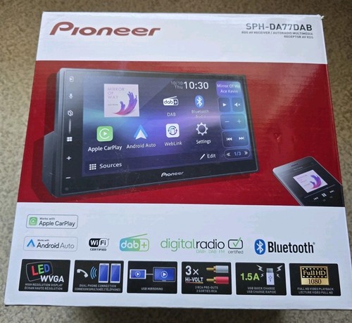 Pioneer sph da77dab - pioneer, 6,8"