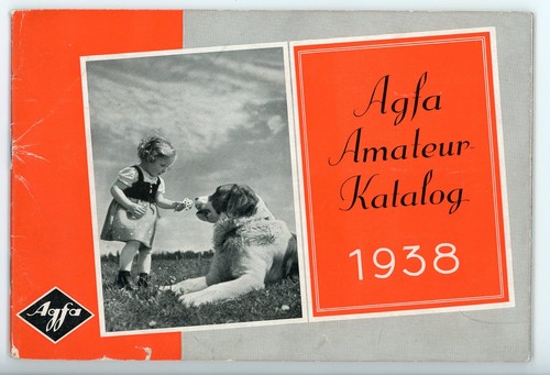Agfa catalogo amatoriale - agfa, 1938