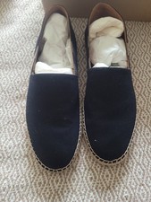 Espadrillas uomo blu indaco