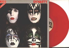 KISS - Dynasty - RED VINYL +
