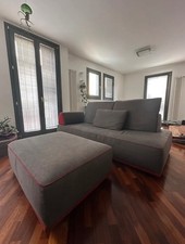 divano componibile 3 posti con pouf