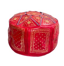 Pouf marocchino pelle - in,