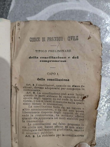 Raro libro codice civile - raro,