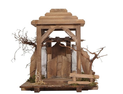 Capanna stalla per presepe - per,